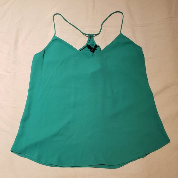 Bright Kelly Green Racerback Cami Top [J.Crew ] [Size M] - Picture 3 of 4